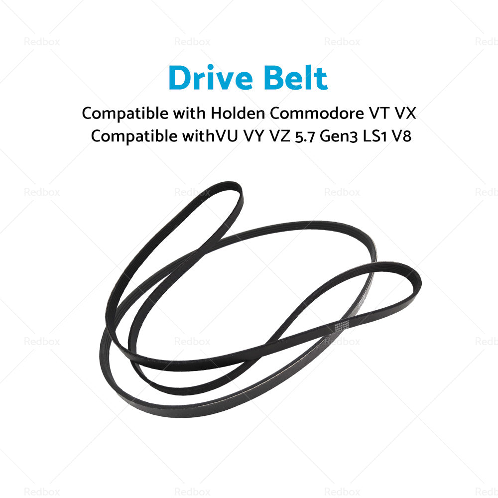 {{ Drive Belt For Holden Commodore VT VX VU VY VZ 5. 7 Gen3 LS1 V8 4PK1100 6PK1995 }} - Buy Car Parts Online at {{ Kaka Auto Parts }}.