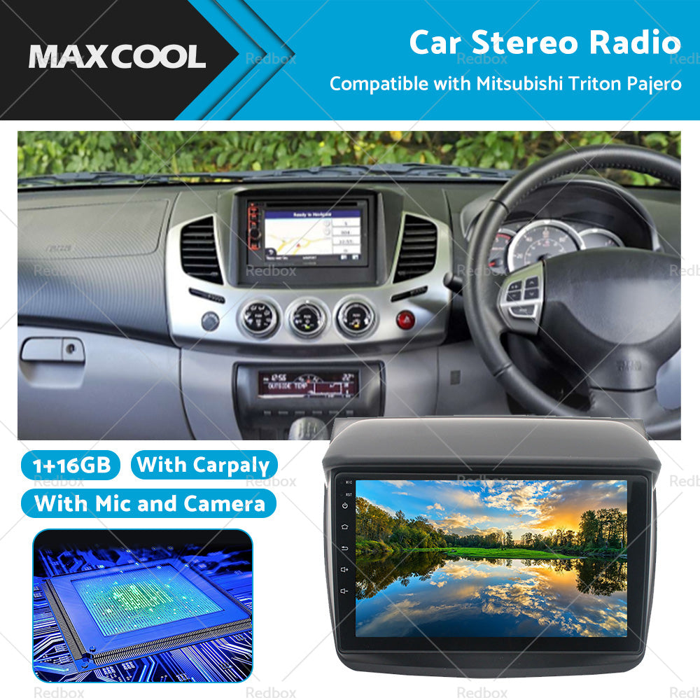 {{ 16GB Car Radio Navi GPS BT Android Suitable For Mitsubishi Triton ML MN KA KA }} - Buy Car Parts Online at {{ Kaka Auto Parts }}.