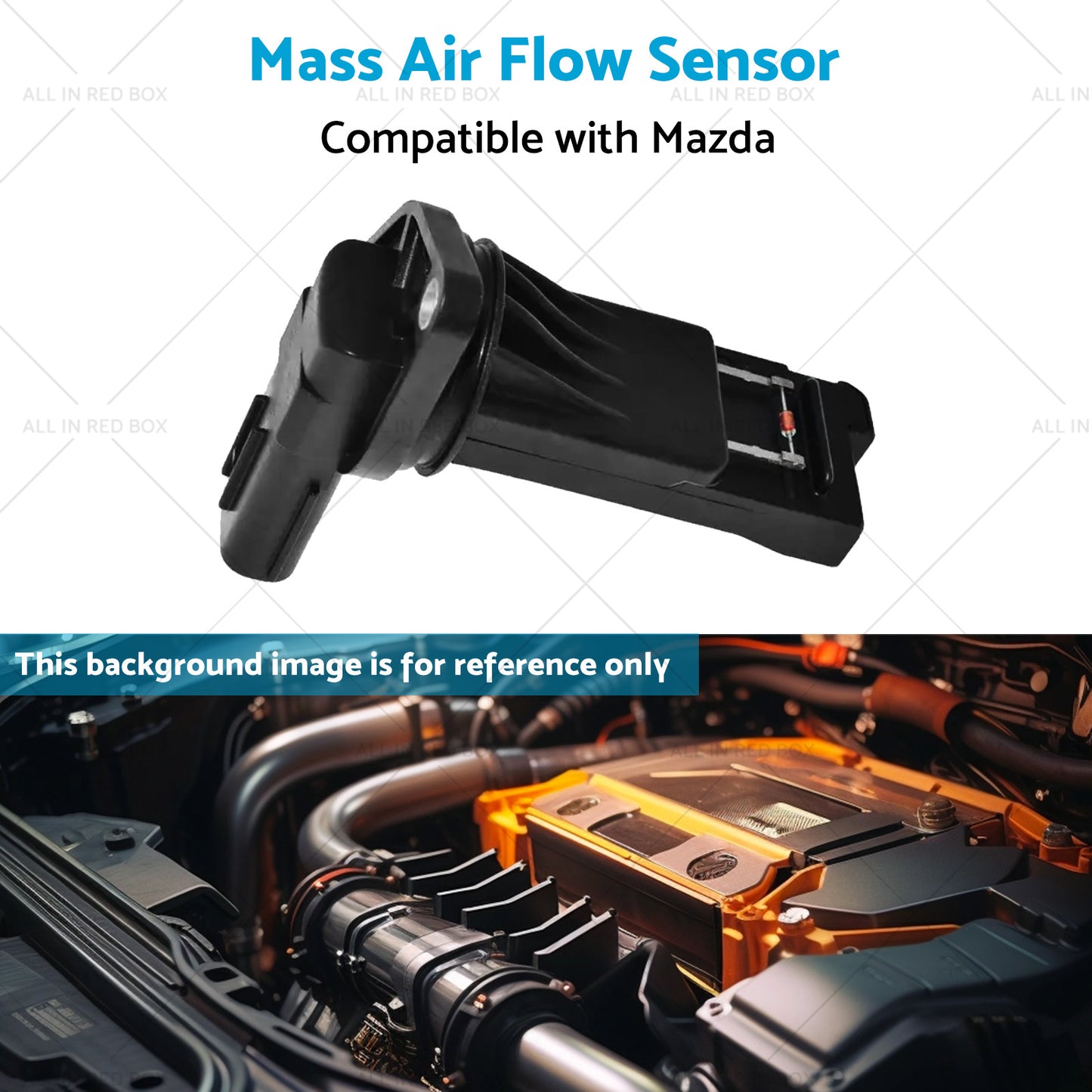 {{ Mass Air Flow Sensor MAF Suitable for Mazda PE01-13-215 }} - Buy Car Parts Online at {{ Kaka Auto Parts }}.