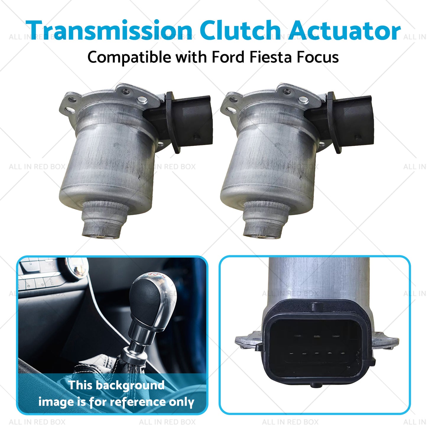 {{ 2PCS Automatic Clutch Actuator Transmission Suitable for Ford Fiesta Focus 11-17 }} - Buy Car Parts Online at {{ Kaka Auto Parts }}.
