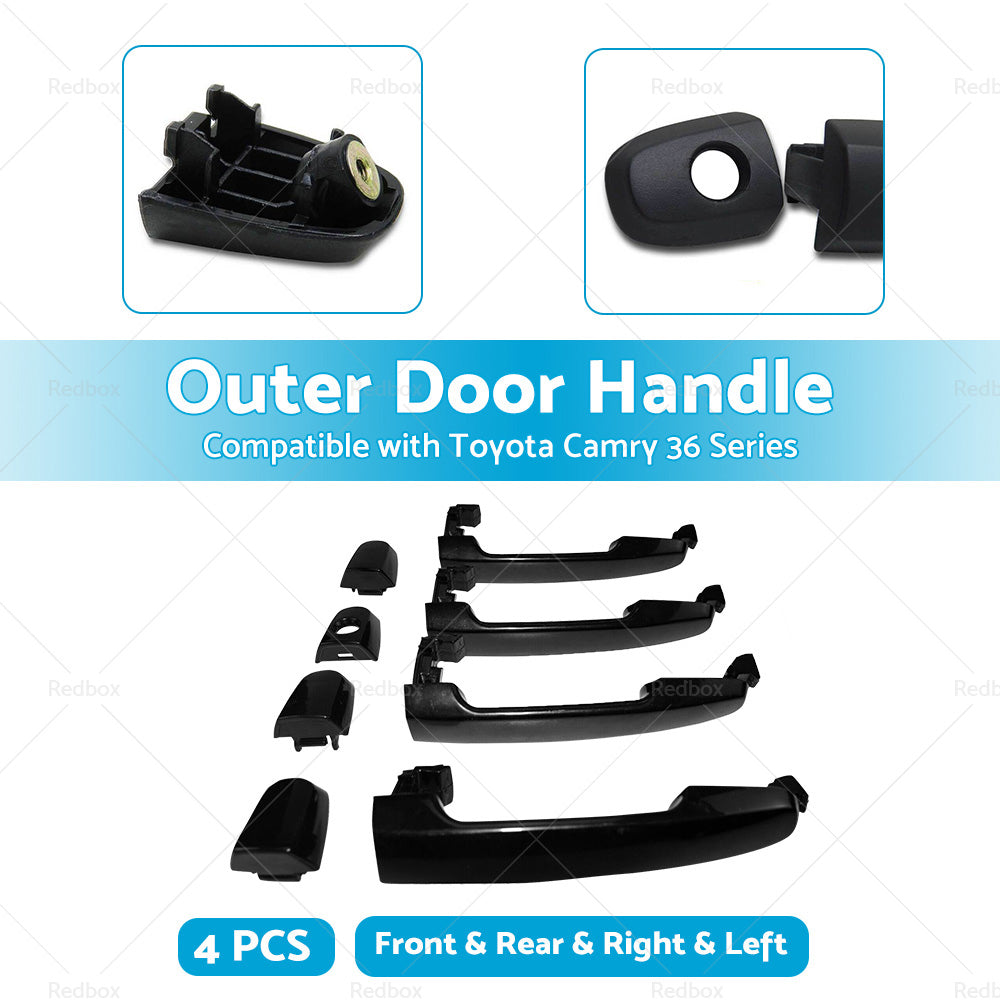 {{ Outer Door Handles Front Rear LH RH Suitable for Toyota Camry 36 Series 02-06 }} - Buy Car Parts Online at {{ Kaka Auto Parts }}.