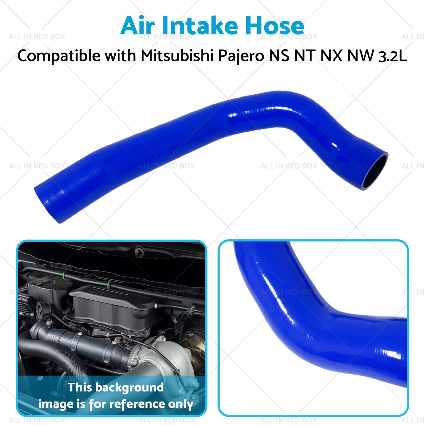 {{ Intercooler Intake Hose Suitable for Mitsubishi Pajero NS NT NX NW 3. 2 1505A200 }} - Buy Car Parts Online at {{ Kaka Auto Parts }}.