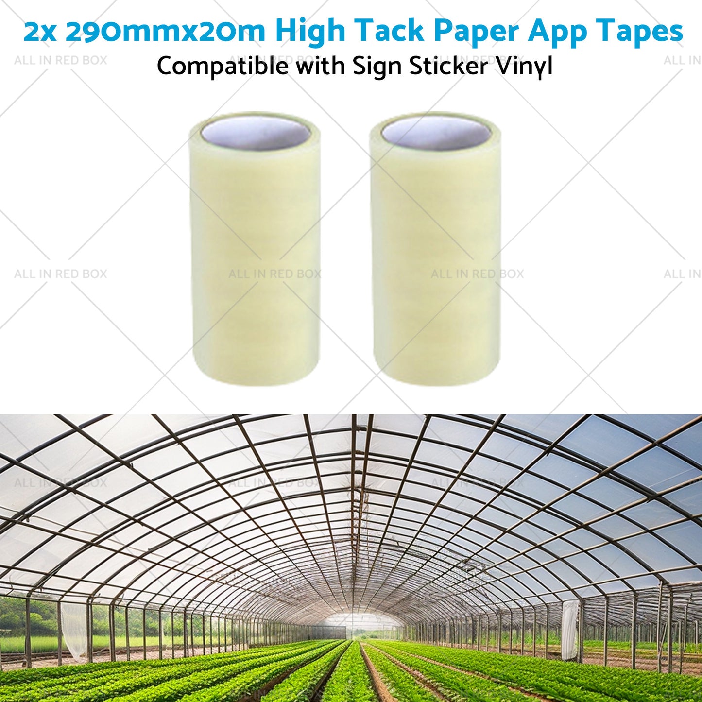 {{ 2x 290mmx20m High-Viscosity Paper Tapes Suitable for Sign Sticker Vinyl }} - Buy Car Parts Online at {{ Kaka Auto Parts }}.