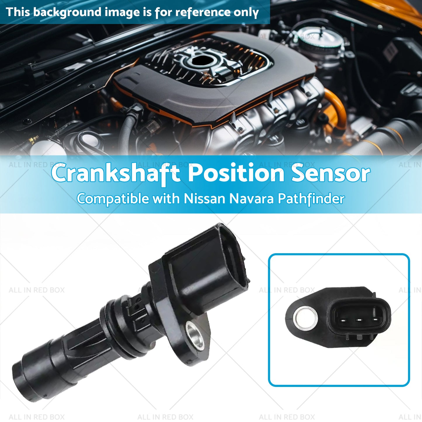 {{ Crankshaft Position Sensor Suitable For Nissan Navara D40 Pathfinder R51 2. 5L }} - Buy Car Parts Online at {{ Kaka Auto Parts }}.