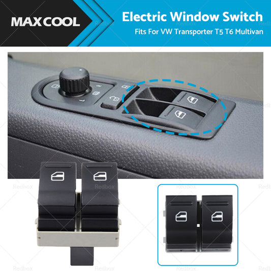{{ Master Window Switch Driver Side 7E0959855A For VW Transporter T5 T6 2003-2014 }} - Buy Car Parts Online at {{ Kaka Auto Parts }}.