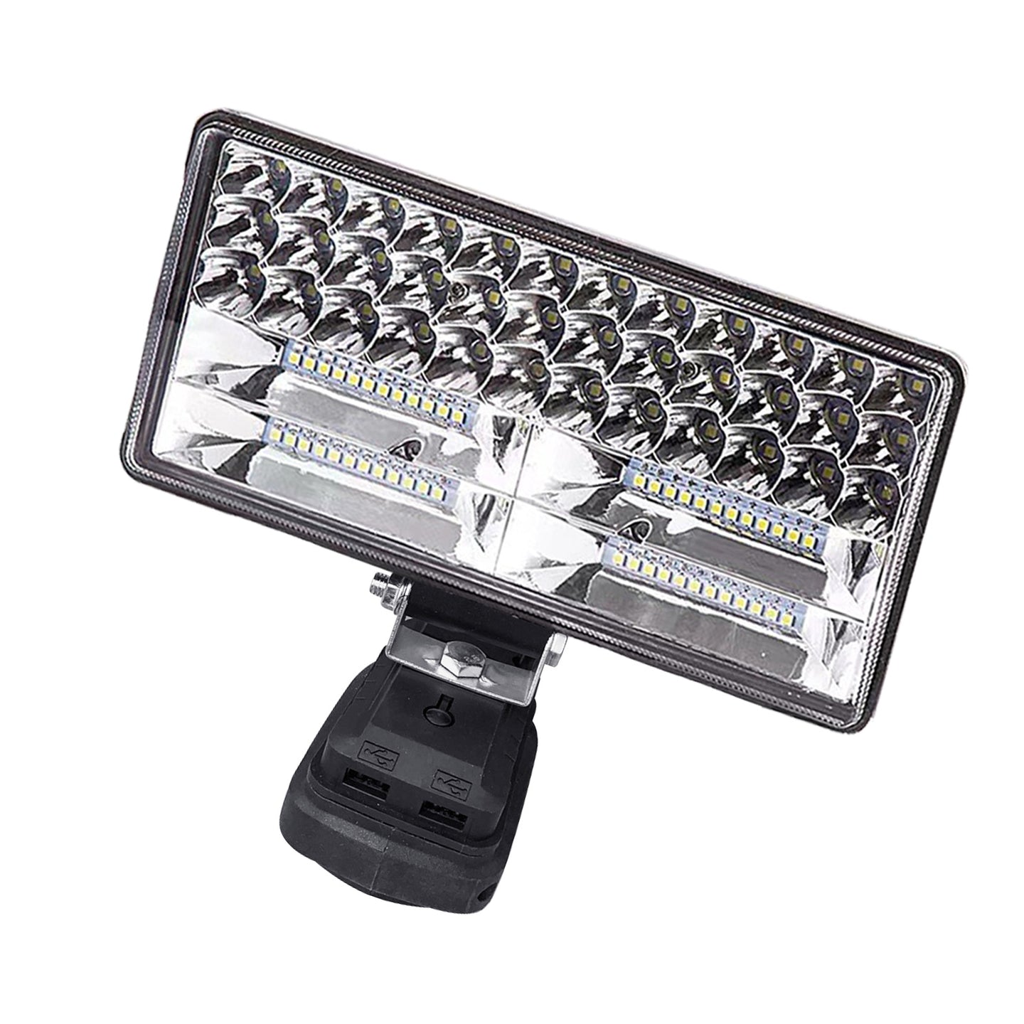 {{ 18V 8in LED Work Light Torch Camping Flashlights 2USB Suitablefor Makita Battery }} - Buy Car Parts Online at {{ Kaka Auto Parts }}.