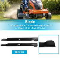 {{ Blades Suitable For 42 inch  Husqvarna,Craftsman Ride on Mower LT125 LT140 LTH1842 }} - Buy Car Parts Online at {{ Kaka Auto Parts }}.