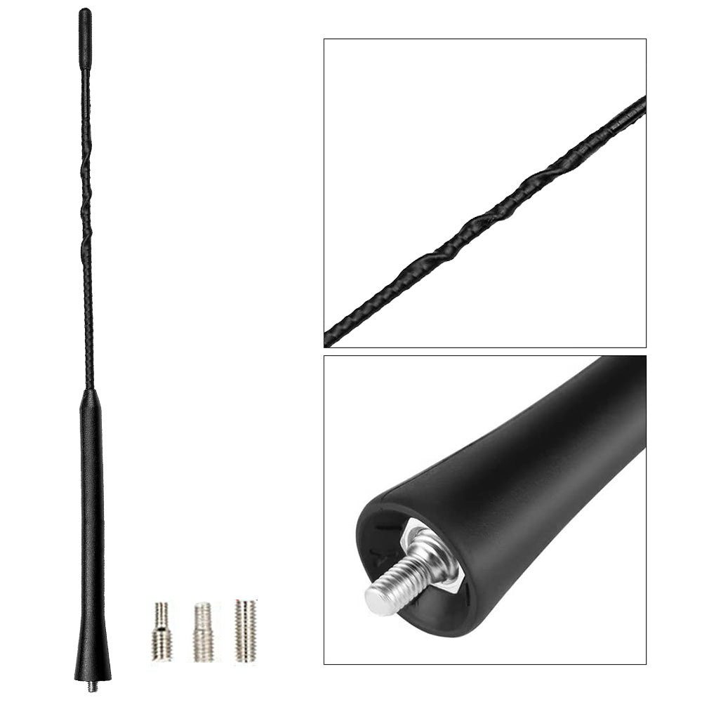 {{ 16'' Signal Antenna AM or FM Radio Aerial Black Suitable For Nissan Navara 2005 on }} - Buy Car Parts Online at {{ Kaka Auto Parts }}.