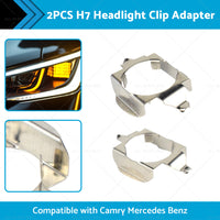 {{ 1 Pair LED Headlight H7 Clip Adapter Holder Suitable for Camry Mercedes Benz }} - Buy Car Parts Online at {{ Kaka Auto Parts }}.