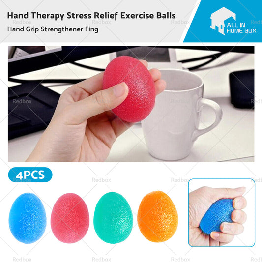 {{ 4PCS Hand Therapy Stress Relief Exercise Balls Hand Grip Strengthener Fing }} - Buy Car Parts Online at {{ Kaka Auto Parts }}.