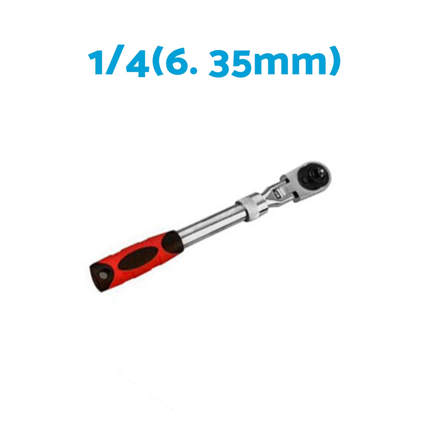 Ratchet Wrench Socket Set 3x 1/4inch, 3/8inch, 1/2inch Drive Handle 72-Tooth Quick Release