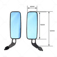 {{ 8 10mm Motorcycle Mirror Suitable For Chopper Cruiser Bobber Racer Cafe Scootor }} - Buy Car Parts Online at {{ Kaka Auto Parts }}.