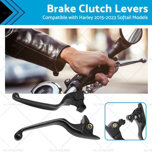 {{ 2x Brake Clutch Levers Suitable For Harley 2015-2023 Softail Slim Fat Boy }} - Buy Car Parts Online at {{ Kaka Auto Parts }}.