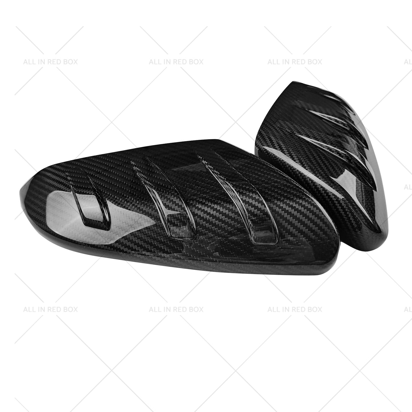 {{ 2x Carbon Fiber Side Mirror Cover Caps Suitable for 16-21 Honda Civic }} - Buy Car Parts Online at {{ Kaka Auto Parts }}.