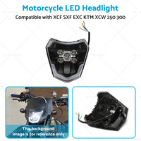 {{ Motorcycle LED Headlight Suitable For XCF SXF EXC KTM XCW 250 300 350 450 500 }} - Buy Car Parts Online at {{ Kaka Auto Parts }}.