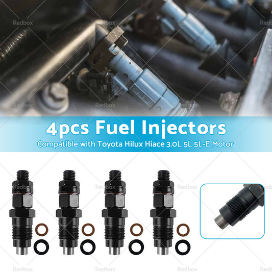 {{ 4X Diesel Fuel Injector Suitable For Toyota Hilux Hiace 3L 5L 23600-59325 97-05 }} - Buy Car Parts Online at {{ Kaka Auto Parts }}.