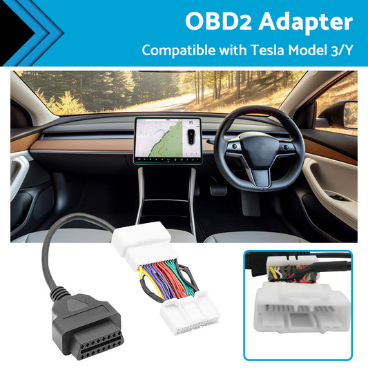{{ OBD2 Adapter For Scan All OBD2 Protocol Suitable for Tesla Model 3 Model Y 2019- }} - Buy Car Parts Online at {{ Kaka Auto Parts }}.