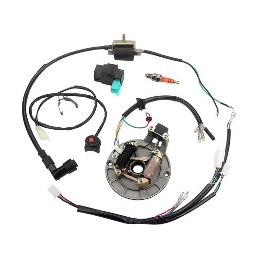 Wire Harness With Coil & Magneto Suitable For 50cc-125cc Dirt, Pit & Trail Bikes