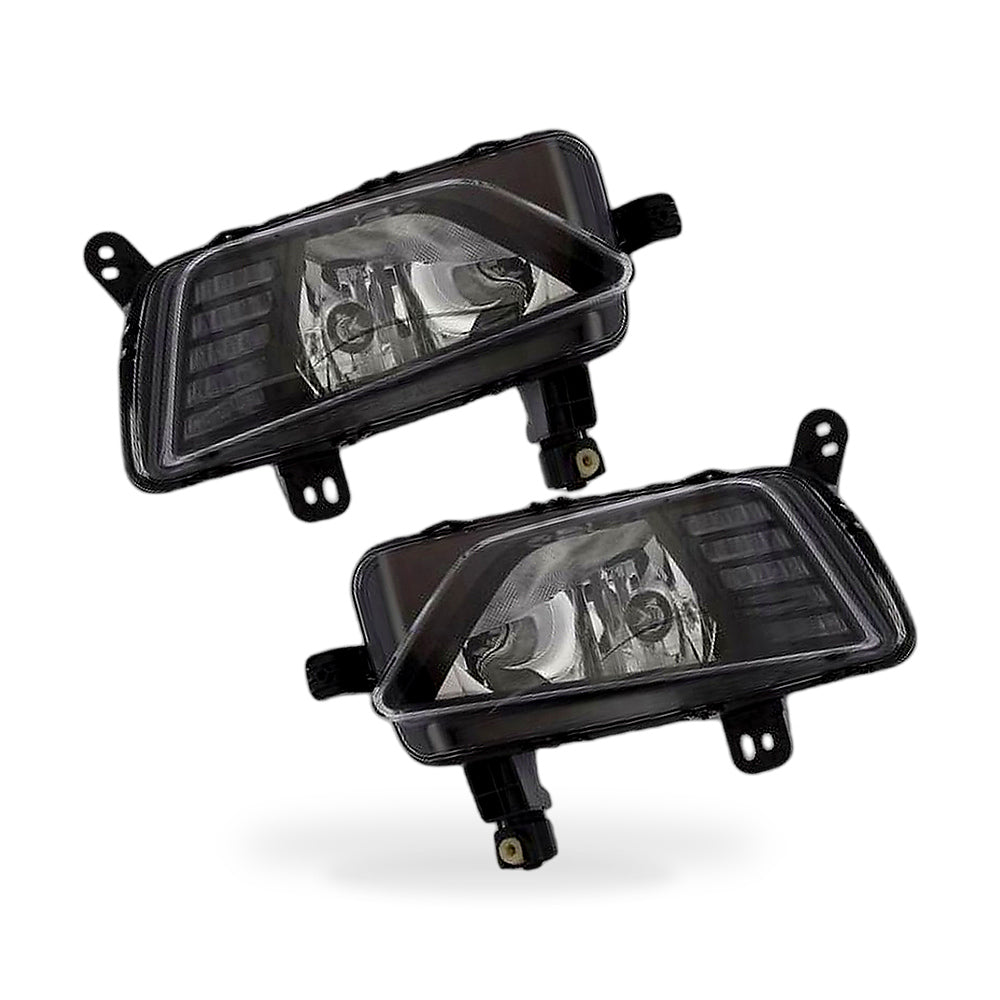 Fog & Daytime Running Lights VW Polo Mk6 2017-2022 LED Lamps 1 Pair Left & Right - ZT2