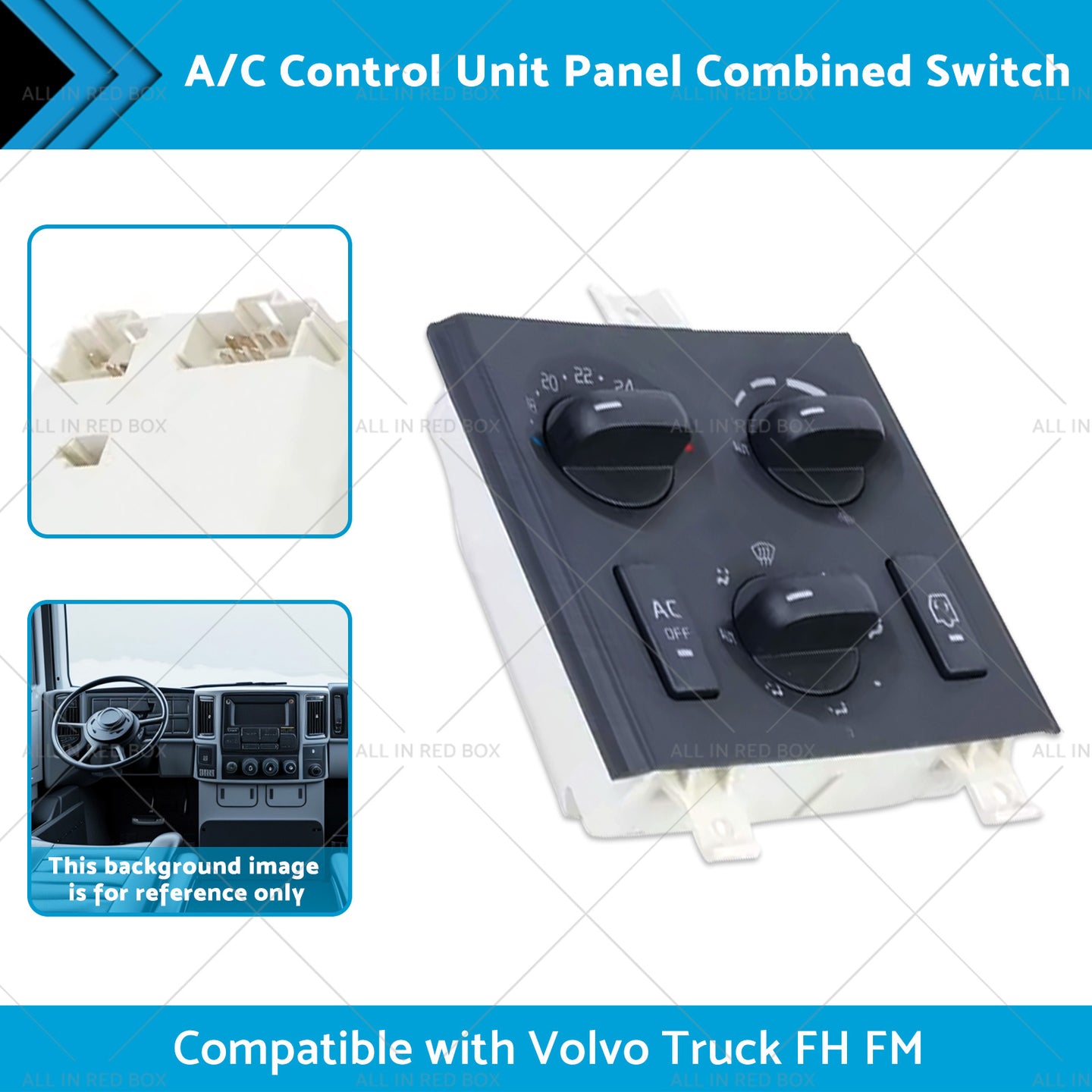 {{ 21272395 21318123 A or C Control Unit Panel Combined Switch Suitable for Truck FM }} - Buy Car Parts Online at {{ Kaka Auto Parts }}.