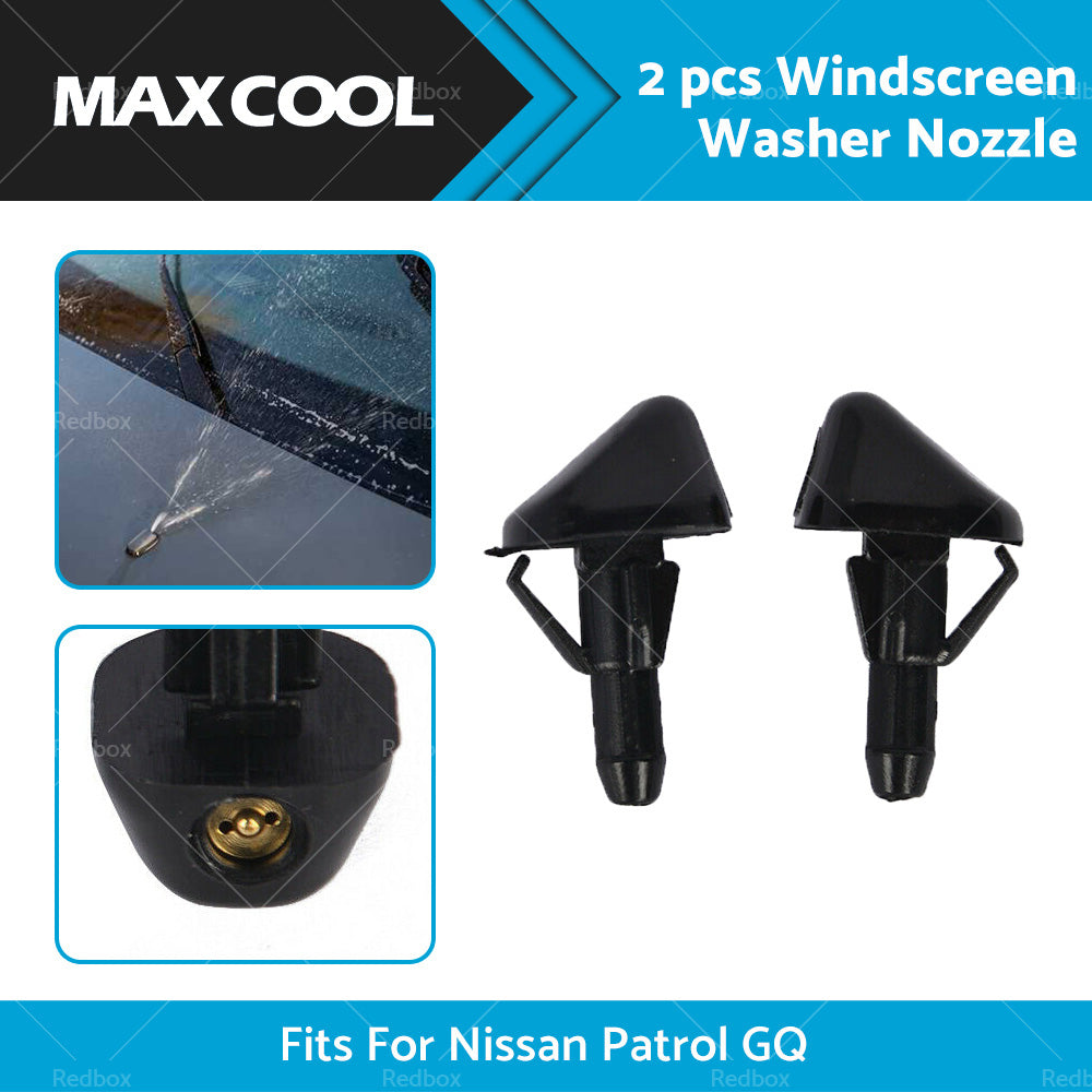{{ 2 pcs Windscreen Bonnet Washer Jet Nozzle For Nissan Patrol GQ B8930-20A00 88-97 }} - Buy Car Parts Online at {{ Kaka Auto Parts }}.