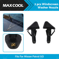 {{ 2 pcs Windscreen Bonnet Washer Jet Nozzle For Nissan Patrol GQ B8930-20A00 88-97 }} - Buy Car Parts Online at {{ Kaka Auto Parts }}.