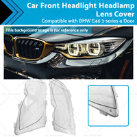 {{ Car Front Headlight Headlamp Lens Cover Suitable for BMW 3-Series E46 4 Door }} - Buy Car Parts Online at {{ Kaka Auto Parts }}.