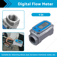 {{ 1 or 1. 5 or 2 inch Turbine Digital Diesel Water Fuel Flow Meter Oval Gear Flow Gauge }} - Buy Car Parts Online at {{ Kaka Auto Parts }}.