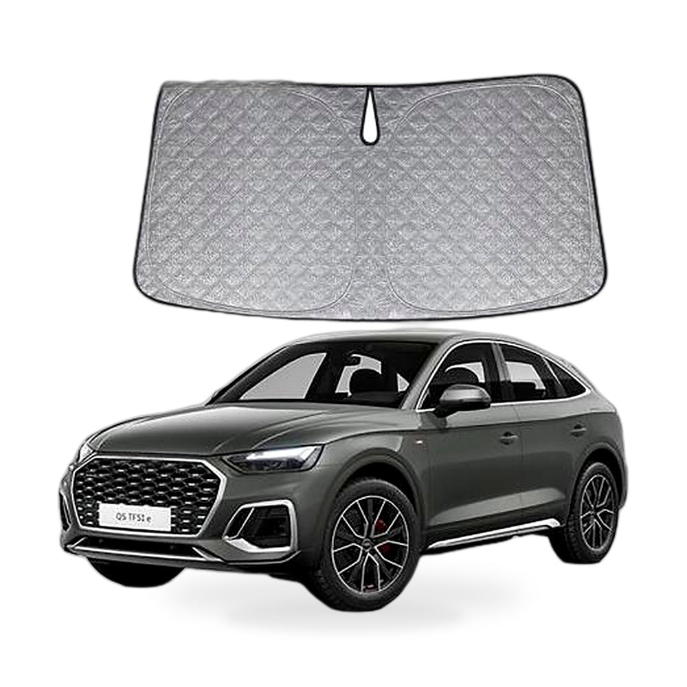 6 Layer Thick WindScreen Sun Shade for Audi Q5 19-25 Premium UV Protection - ZT2
