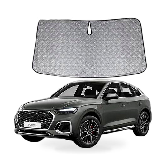6 Layer Thick WindScreen Sun Shade for Audi Q5 19-25 Premium UV Protection - ZT2