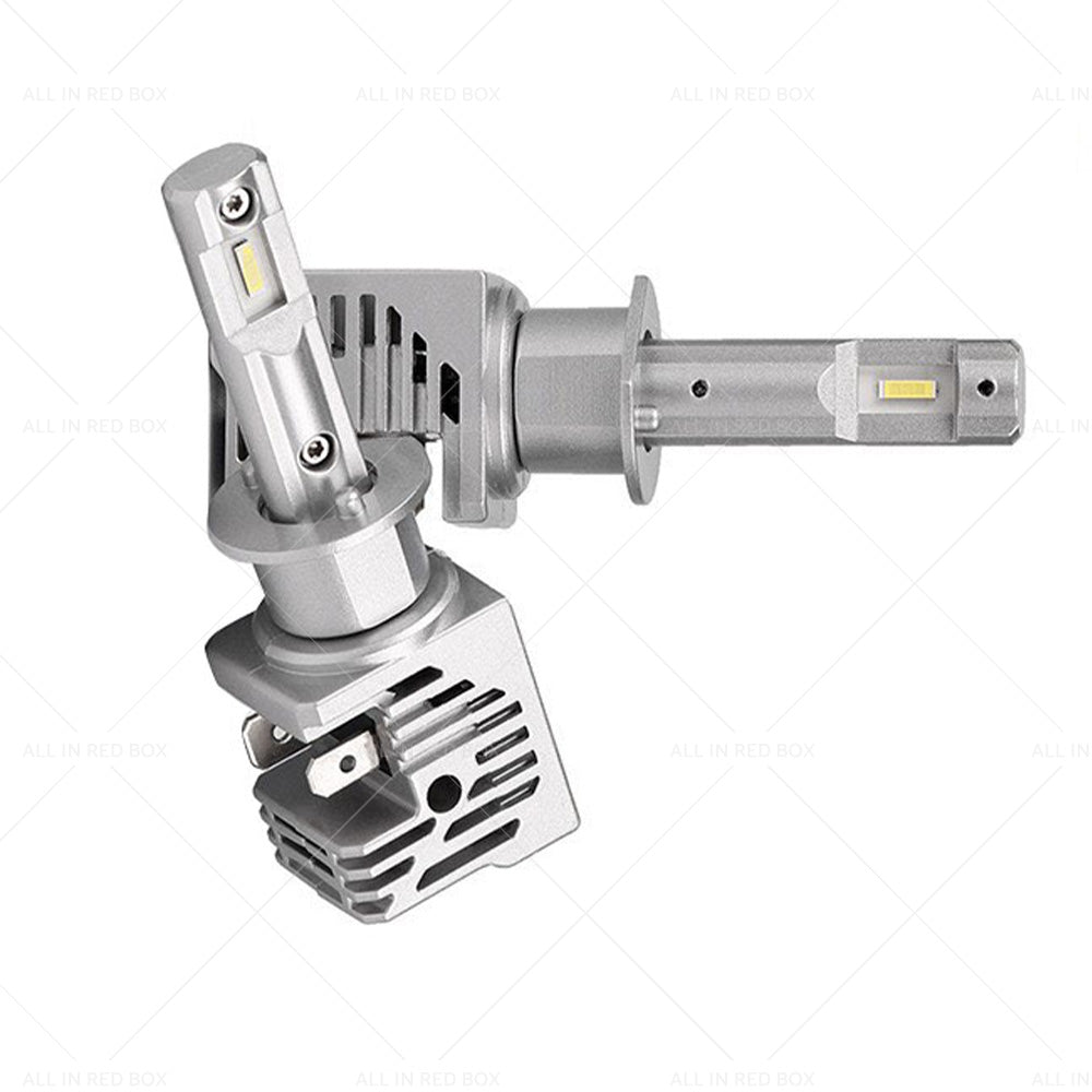 {{ 2X H1 LED Car Head light Conversion Globes Beam Canbus Bulb White 6500K High Low }} - Buy Car Parts Online at {{ Kaka Auto Parts }}.