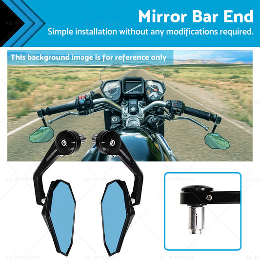 {{ Rearview Handle Bar End Side Mirrors Suitable For Yamaha MT-07 MT07 FZ07 13-21 }} - Buy Car Parts Online at {{ Kaka Auto Parts }}.