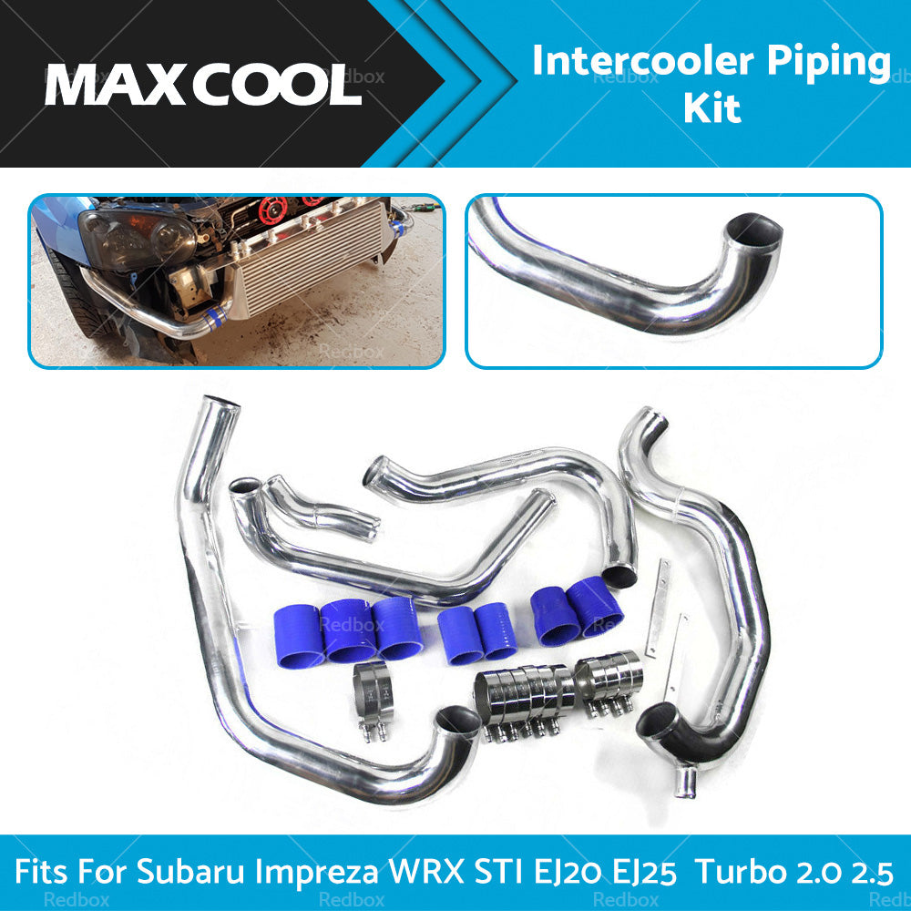 {{ FMIC INTERCOOLER PIPING PIPE FIT SUBARU IMPREZA WRX 2. 0 2. 5 TURBO EJ20 EJ25 }} - Buy Car Parts Online at {{ Kaka Auto Parts }}.
