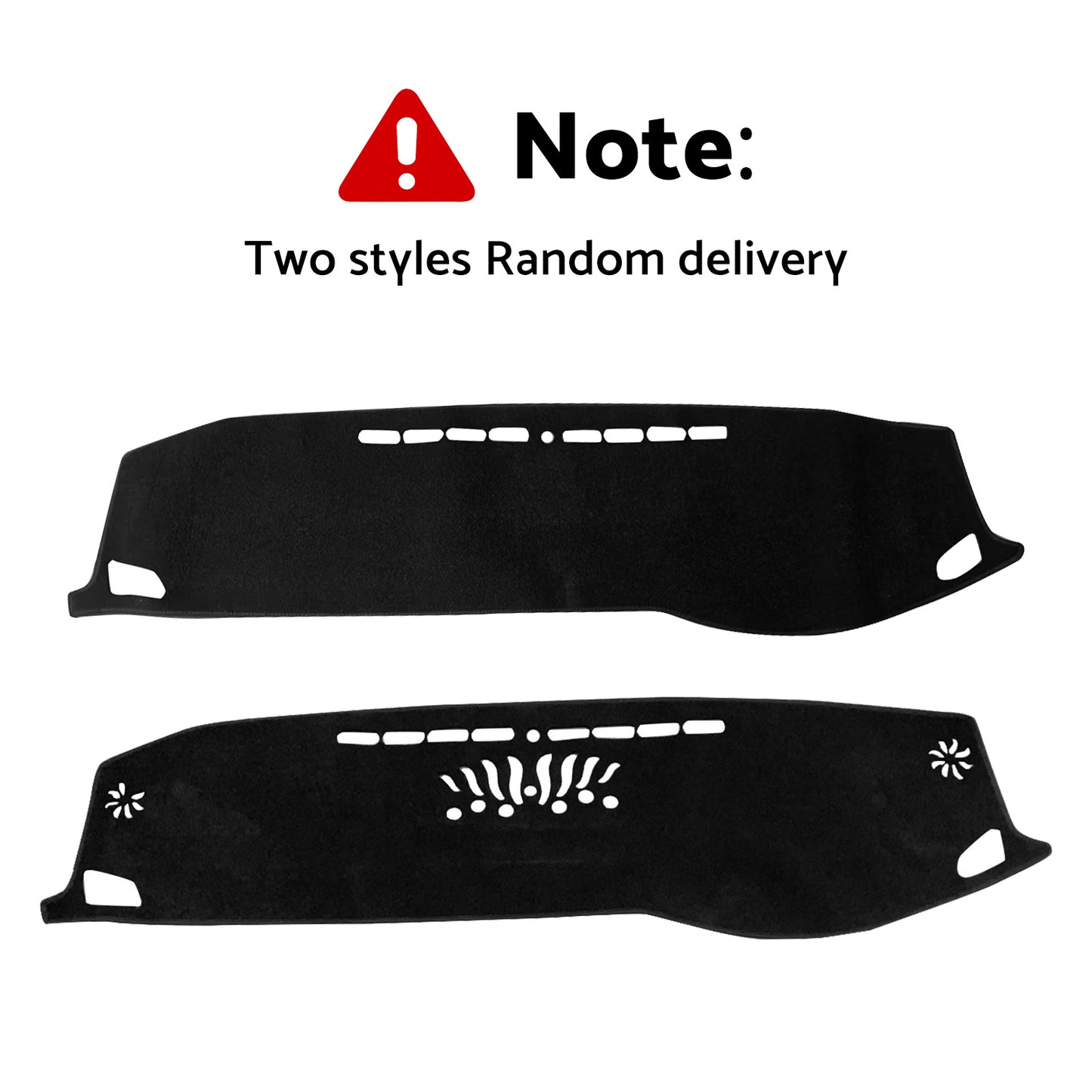 Non-Slip Dash Mat Suitable For LDV D90 SV9A 2017-2022 Black Dashboard Cover