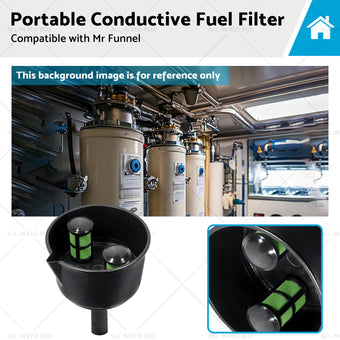 compare product 12 GPM Portable Conductive Fuel Filter Suitable for Mr Funnel AF15CB F15C