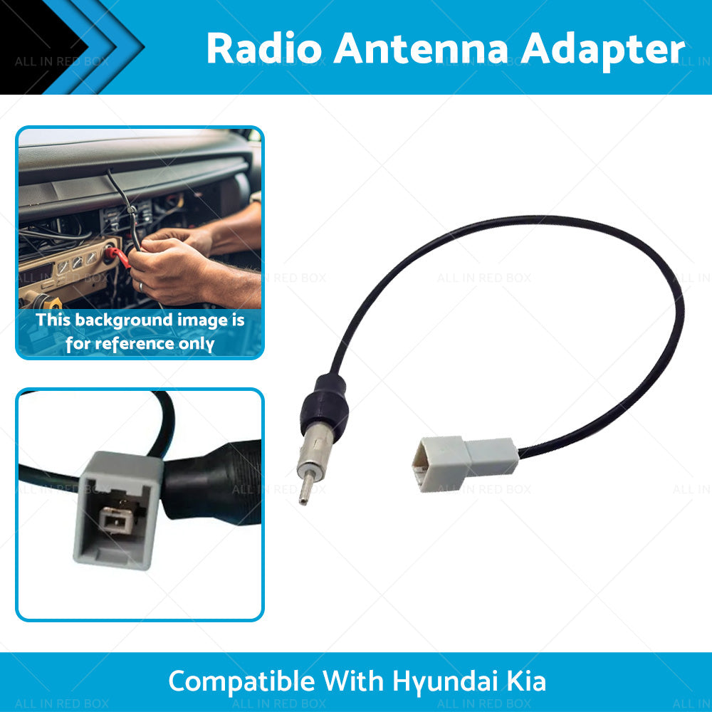 {{ Radio Antenna Adapter Stereo Reverse Aerial Plug Suitable For Hyundai Kia }} - Buy Car Parts Online at {{ Kaka Auto Parts }}.
