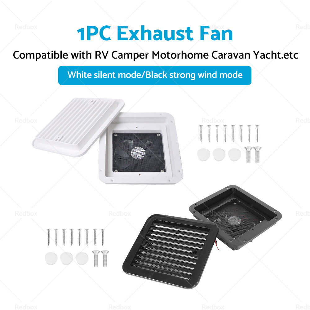 {{ 12V Fridge Vent Fan Side Air Ventilation Exhaust Fan for RV Trailer Caravan }} - Buy Car Parts Online at {{ Kaka Auto Parts }}.