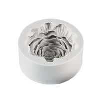 Silicone Peony Aromatherapy Soap Wax Candle MOLD Making Resin Mould DIY Craft