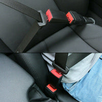 2x Seatbelt Extender Buckle Clip Universal Safety Seat Accessory for Car