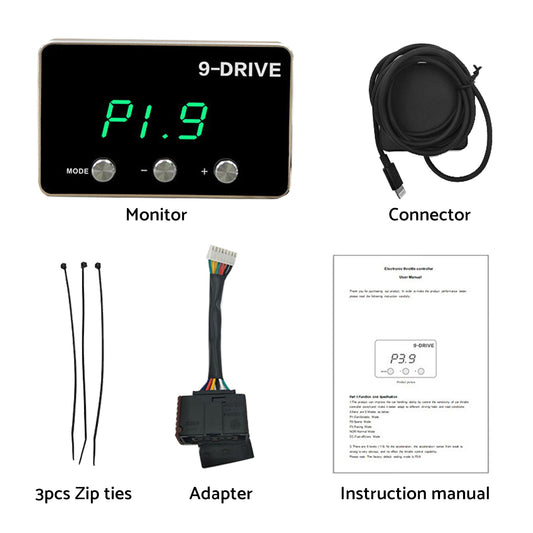 EVC Throttle Controller Kit Suitable For LDV T60 2017-On All Engines