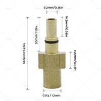 {{ Suitable for AR Blue Clean Ryobi Snow Foam Pressure Washer Adaptor Fitting }} - Buy Car Parts Online at {{ Kaka Auto Parts }}.