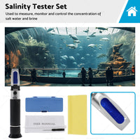 {{ 0-100percent Salinity Refractometer Meter Aquarium Sea Salt Water Tester for Aquarium }} - Buy Car Parts Online at {{ Kaka Auto Parts }}.