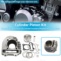 {{ 61mm Bore Cylinder Upgrade Kit Piston Gasket Suitable for GY6 172cc 180cc Motor }} - Buy Car Parts Online at {{ Kaka Auto Parts }}.