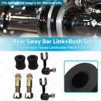 {{ 2 Set Rear Sway Bar LinkBush Suitable for 92-19 Toyota Landcruiser FJ80R HZJ80R }} - Buy Car Parts Online at {{ Kaka Auto Parts }}.