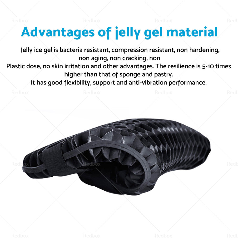 {{ 1x Motorcycle Comfort Gel Seat Cushion Pillow Pad Cover Pressure Relief w or sleeve }} - Buy Car Parts Online at {{ Kaka Auto Parts }}.