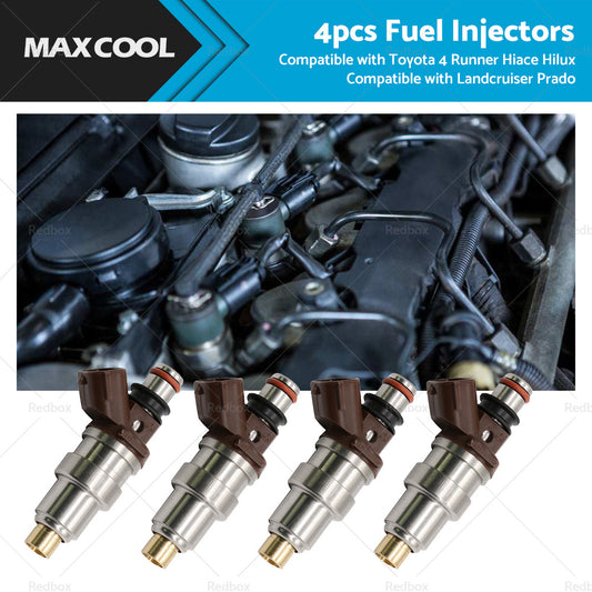 {{ 4PCS 23250-75050 FUEL INJECTORS Suitable FOR TOYOTA HILUX RZN 3RZFE 2. 7L 4 CYL }} - Buy Car Parts Online at {{ Kaka Auto Parts }}.