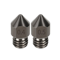 10Pcs Hardened Steel Nozzle Suitable for Creality CR-10 Ender 3 Pro 5 Series