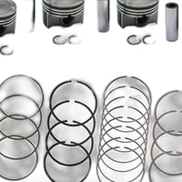 US New 4 x +0.50mm Piston & Ring Kits Fit For 2016-2021 Hyundai Kia 1.6L TURBO - XQ1