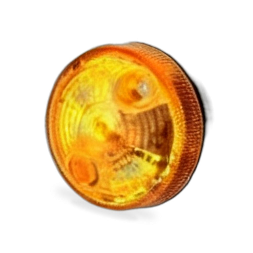 4x Classic Motorcycle Front & Rear Indicators Turn Signal Lights Amber Universal
