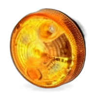 4x Classic Motorcycle Front & Rear Indicators Turn Signal Lights Amber Universal